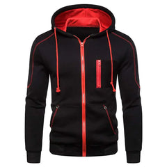 Men's Zip-Up Fleece Hoodie Jacket