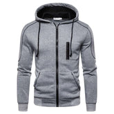 Men's Zip-Up Fleece Hoodie Jacket