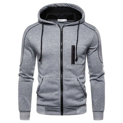 Men's Zip-Up Fleece Hoodie Jacket