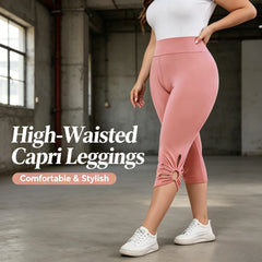 Women's Plus Size Capri Leggings