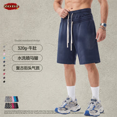 ZODF Vintage Washed Men's Cotton Shorts