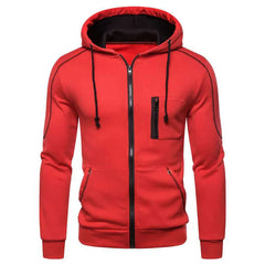 Men's Zip-Up Fleece Hoodie Jacket